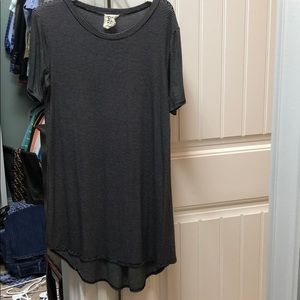 Free People high split tunic
